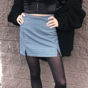 Brandy Melville plaid skirt